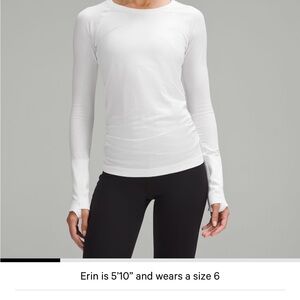 Lululemon Swiftly Long-sleeve hip length